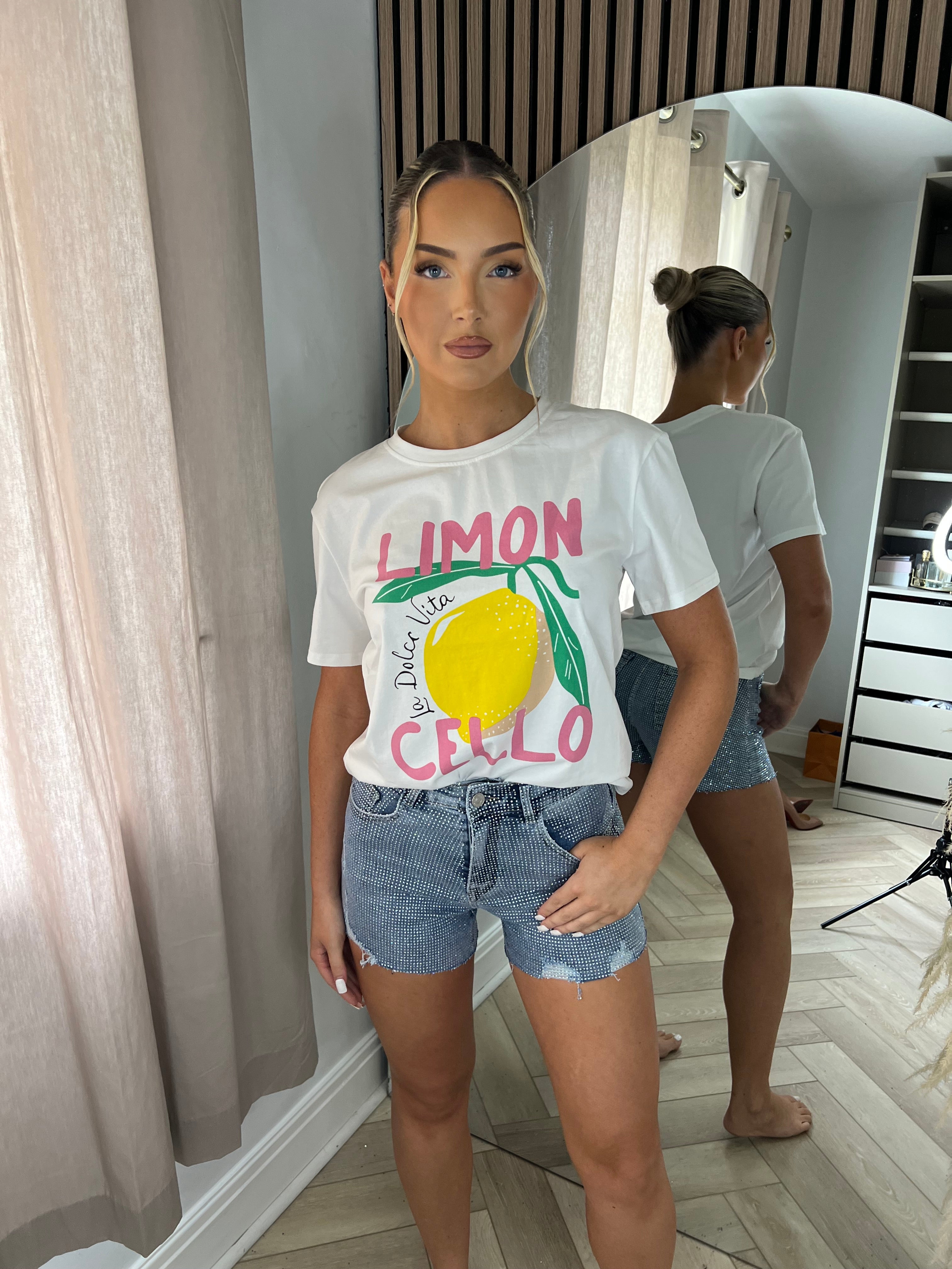 NIGHT SHINE: Shorts Gioiello Alta Rifrazione
