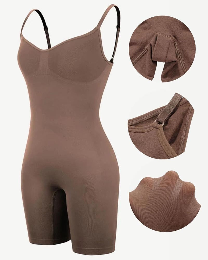 Seamless Bodysuit Shaper – Full Coverage for Women