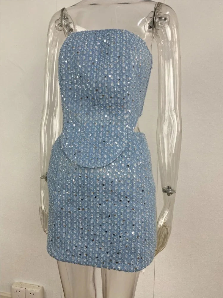 VORTEX SHINE: Il Nuovo Co-Ord Set di Cristalli
