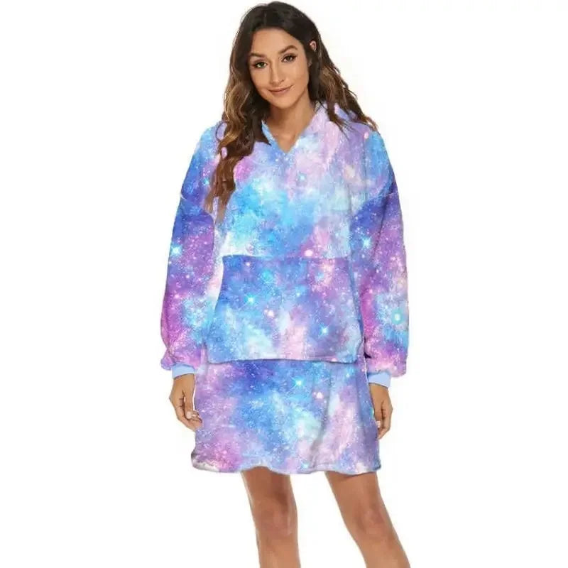 NEW! Ultra-Soft Super Warm Blanket Hoodie – Ultimate Winter Comfort