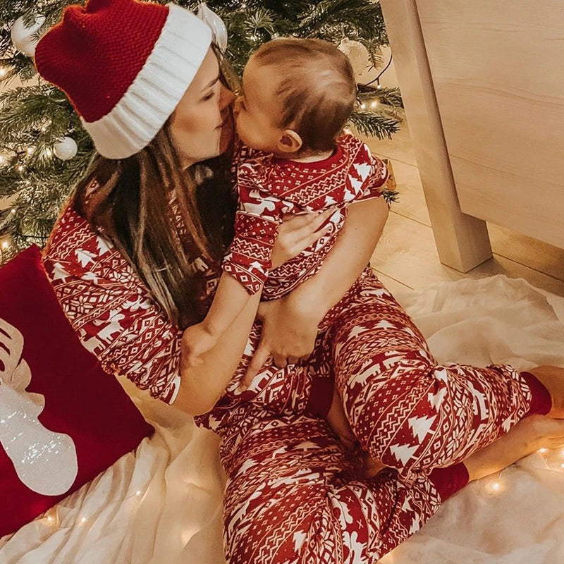 Holiday Cheer Matching Pajamas – Perfect for the Whole Family