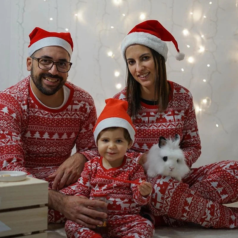 Holiday Cheer Matching Pajamas – Perfect for the Whole Family