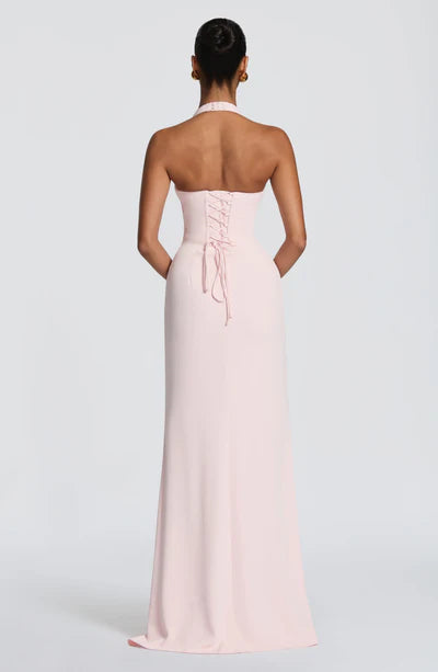Adora Maxi Dress - Cherry Lacquer