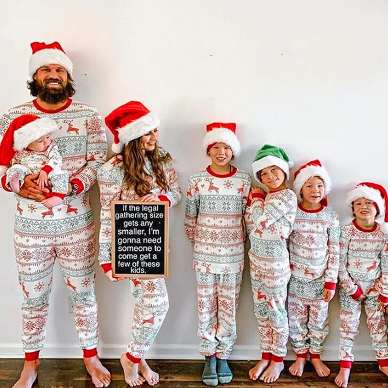Holiday Cheer Matching Pajamas – Perfect for the Whole Family