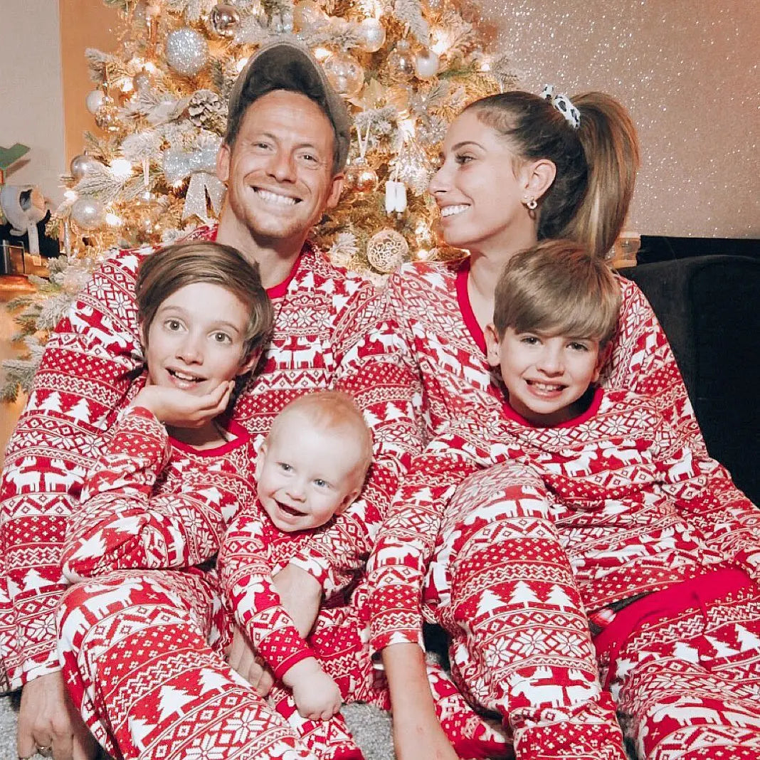 Holiday Cheer Matching Pajamas – Perfect for the Whole Family