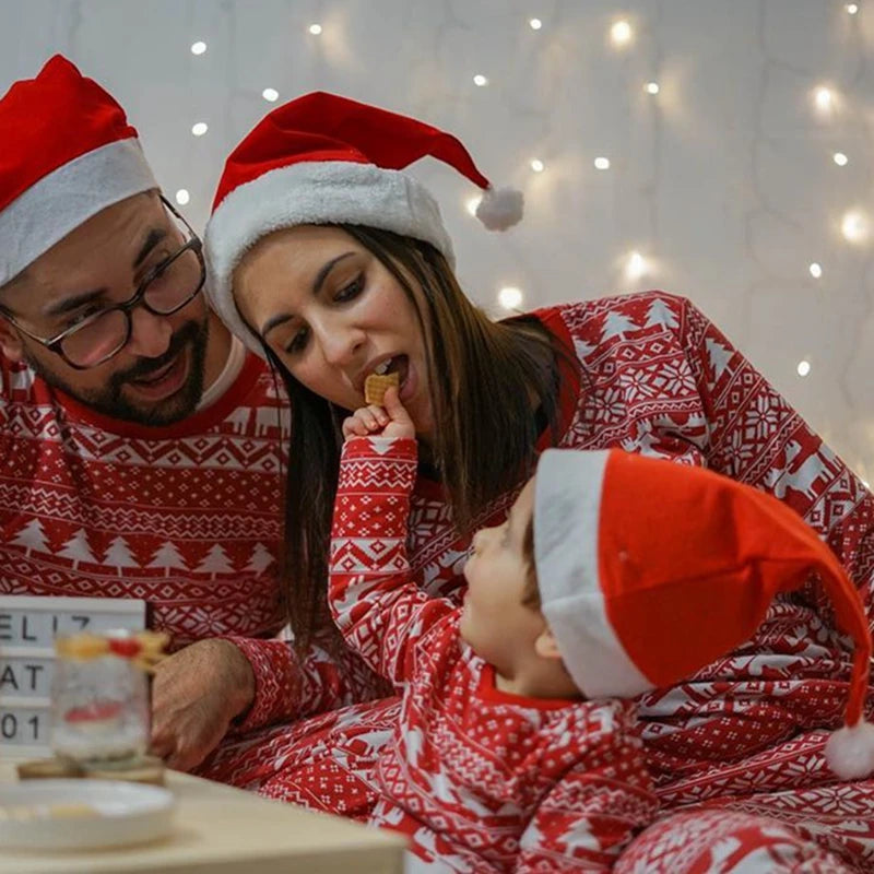 Holiday Cheer Matching Pajamas – Perfect for the Whole Family