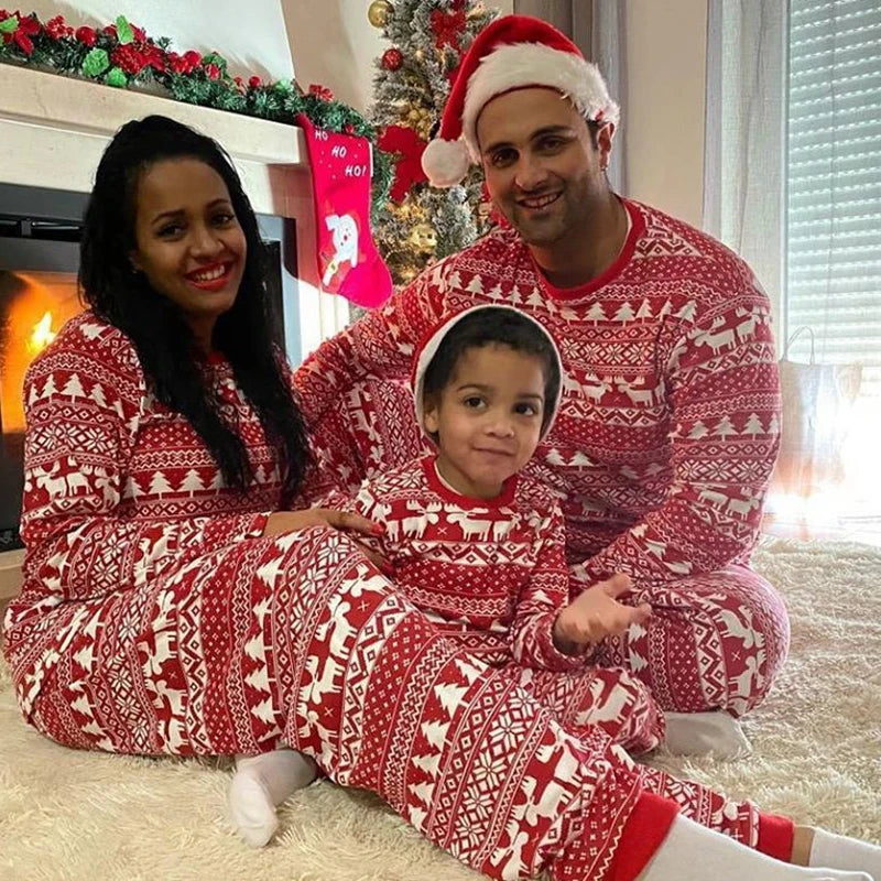 Holiday Cheer Matching Pajamas – Perfect for the Whole Family
