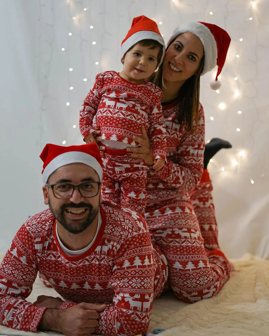 Holiday Cheer Matching Pajamas – Perfect for the Whole Family