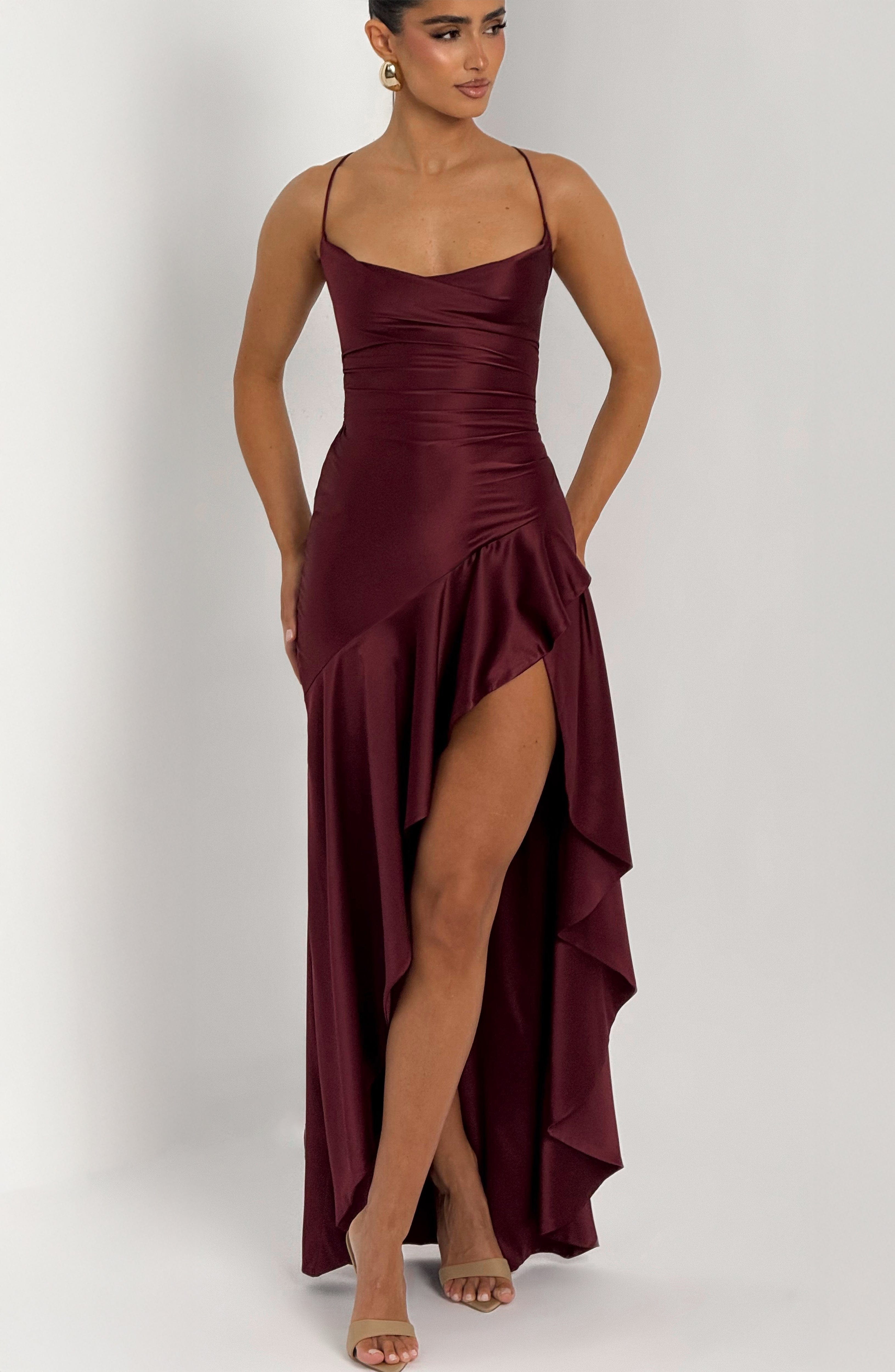 Samira Maxi Dress - Aqua