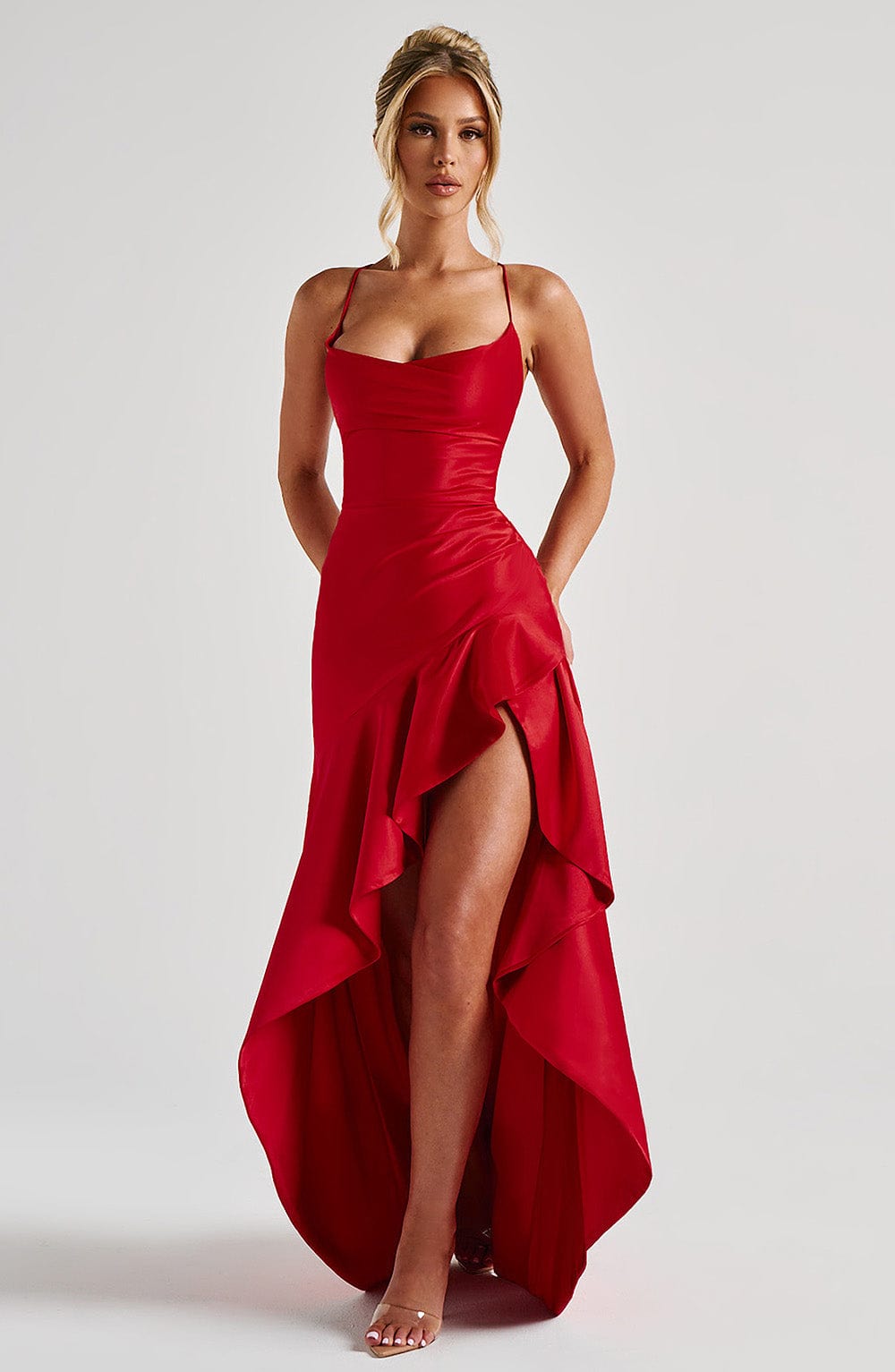 Samira Maxi Dress - Aqua