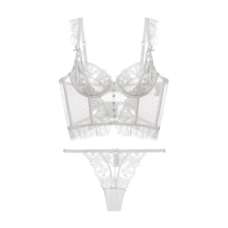 Midnight Desire – Black Lace Set